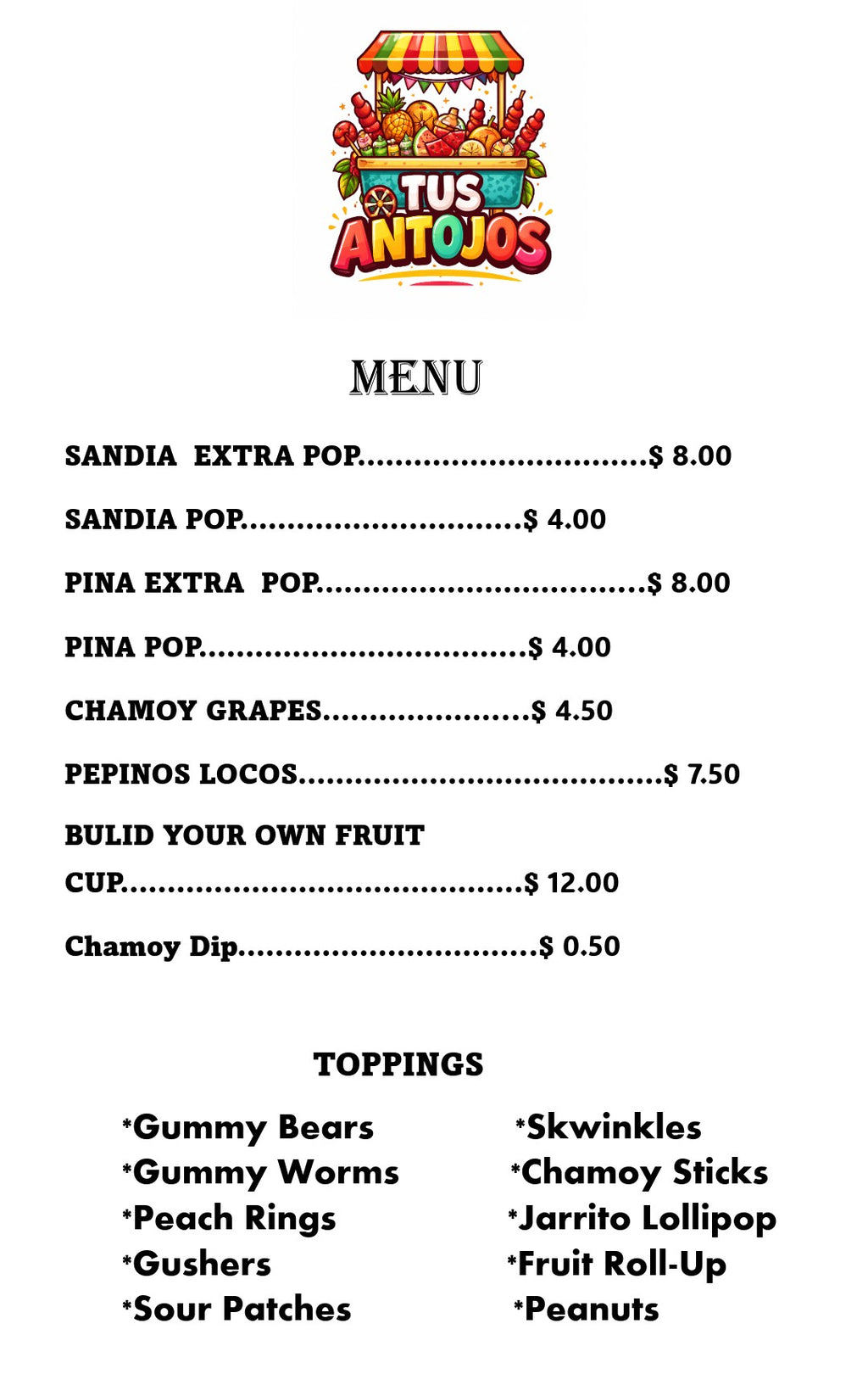 TUS ANTOJOS